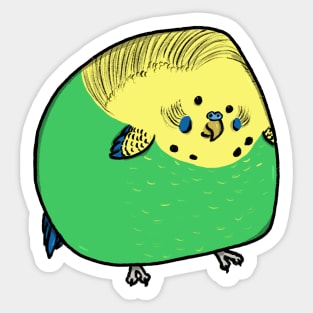 Budgie orb Sticker